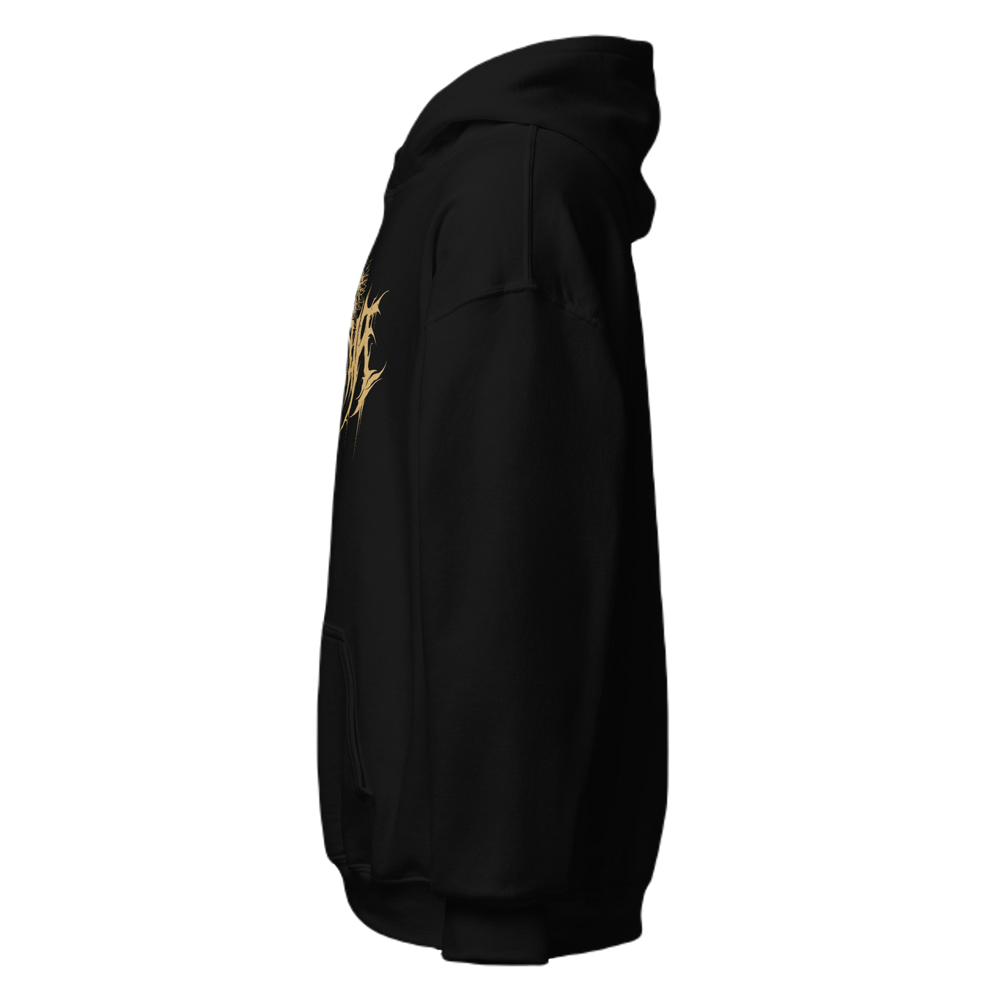 METAL Sweat Nikaia - GOLDEN LOGO - BLACK