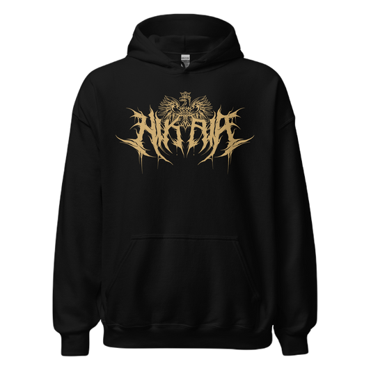 METAL Sweat Nikaia - GOLDEN LOGO - BLACK